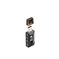 Pikkukuva 1 / 2: FM-lähetin USB:llä ja muistikortinlukija autoon