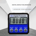 Miniatyrbild 9 av 10: Digital Vinkelmätare med stark magnet - Lcd display