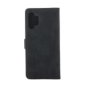 Miniatyrbillede 2 af 4: Flip-etui i fløjl med stativ til Motorola Moto E13 - Sort