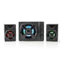 Gaminghögtalare med subwoofer och RGB-belysning