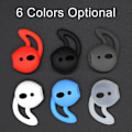 Miniatyrbild 6 av 6: Silikon-earhooks för Apple AirPods - Vita