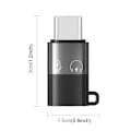 Miniatyrbild 1 av 3: USB-Adapter USB-C till Lightning