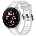 Miniatyrbillede 2 af 2: Silikonearmbånd til Garmin Forerunner 165 20mm - Hvid