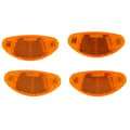 Dunlop cykelreflex för hjul 4-pack