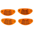 Miniatyrbild 1 av 2: Dunlop cykelreflex för hjul 4-pack