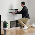 Miniatyrbild 3 av 3: HOTO 3D-korslaser med 360° projicering och automatisk nivelleri