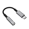 USB-C till AUX-kabel 3,5 mm - ljudadapter / adapterkabel för sm