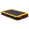 Miniatyrbillede 1 af 2: Powerbank 8000mAh med Solcelleopladning Gul