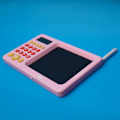 Miniatyrbild 3 av 3: Maxlife Ritplatta med miniräknare MXWB-01 - Rosa