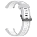 Miniatyrbillede 1 af 2: Silikonearmbånd til Garmin Forerunner 165 20mm - Hvid