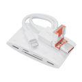 Miniatyrbillede 1 af 9: Hukommelseskortlæser med USB, MicroUSB og USB-C - Multifunktion