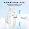 Miniatyrbild 6 av 7: Silikonarmband till Insta360 GO 3 / GO 3S - Vit
