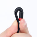Miniatyrbild 2 av 2: Baseus Cafule Flätad USB-C-Kabel 60W 3A PD 2m - Svart/röd