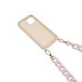 Pikkukuva 5 / 7: Matkapuhelimen kotelo kantohihnalla iPhone 14 - Beige
