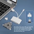Miniatyrbillede 9 af 9: Hukommelseskortlæser med USB, MicroUSB og USB-C - Multifunktion