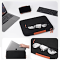 Miniatyrbild 2 av 3: Vattentålig laptopväska i polyester, upp till 15,4" – svart