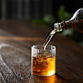 Miniatyrbild 2 av 4: Räfflat Whiskeyglas 300ml
