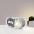 Miniatyrbillede 2 af 4: Forverer LED-vækkeur med natlys - Bunny/White