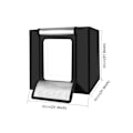 Pikkukuva 3 / 10: Portabelt Fotostudio Kit med belysning - 80x80cm