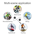 Miniatyrbillede 9 af 10: Bluetooth-headset med Siri-støtte til motorcykelhjelm