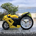 Miniatyrbild 2 av 2: Analog väckarklocka - Motorcykel