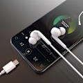 Pikkukuva 2 / 2: Dudao Korvakuulokkeet USB-C-liittimellä 1,2 m - Valkoinen