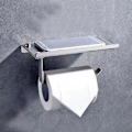 Pikkukuva 2 / 6: WC-paperiteline ruostumatonta terästä mobiilihyllyllä