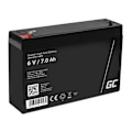 Miniatyrbillede 1 af 3: Green Cell AGM Batteri 6V 7Ah