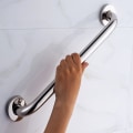 Pikkukuva 1 / 4: Tukikahva kylpyhuoneeseen metallia - 30cm