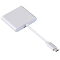 Pikkukuva 2 / 7: USB 3.1 Type-C uros USB-C, HDMI &amp; USB 3.0 naaras sovitin -
