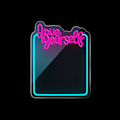 Pikkukuva 2 / 4: LED Neon peilin valaistus himmentimellä - Love Yourself