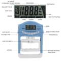 Miniatyrbild 6 av 8: Digital handdynamometer med hög precision