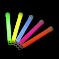 Miniatyrbillede 3 af 3: 10 store glowsticks - blandede farver 15 cm