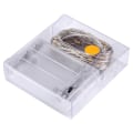 Miniatyrbillede 5 af 9: Lyskæde / Led-kæde 10meter - 100st varmt hvide pærer