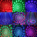 Miniatyrbild 9 av 9: Roterande Discokula - Magic Ball roterar och pulserar med musik