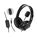 Miniatyrbild 1 av 2: Eaxus Gaming Headset med mikrofon - Svart