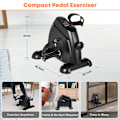 Miniatyrbillede 8 af 10: Kompakt motionscykel med multifunktionel pedaltræner