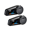 Miniatyrbild 1 av 3: Fodsports intercom headset för motorcykel – 2-pack med Bluetoot