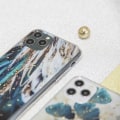 Pikkukuva 3 / 3: Kimalteleva takakuori iPhone 15 Pro Max -puhelimelle Kulta/Lehti