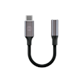 Miniatyrbild 2 av 2: Forever Ljudadapter 3,5 mm - USB-C - Svart