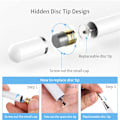 Miniatyrbillede 4 af 7: Styluspen med magnetisk touch