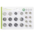 Miniatyrbillede 2 af 2: Nedis Knapcellebatteri Multi-Pak - CR2025/CR2016/CR1620/LR43/LR