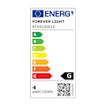 Miniatyrbillede 3 af 3: Forever LED-lampe Filament E27 ST64 4W 230V 2000K 250lm