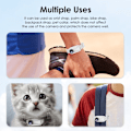 Miniatyrbild 5 av 7: Silikonarmband till Insta360 GO 3 / GO 3S - Vit