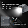 Pikkukuva 4 / 7: LED-ajovalot DJI Air 3S / Air 3 / Air 2 / Air 2S / Mavic 2 / Ma