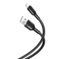 XO-opladerkabel til iPhone – Svart / USB-til-Lightning-kabel /
