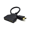 Miniatyrbillede 1 af 2: Cablexpert Passivt HDMI kabel med 2 porte