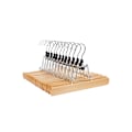 Miniatyrbild 1 av 4: Byxhängare i trä med 360° roterbara krokar - 12-pack