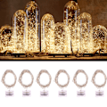 Miniatyrbillede 1 af 7: Lyskæde / Led-kæde - 2m hvidt lys