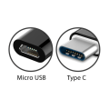 Miniatyrbillede 2 af 2: Adapter USB-C til Micro-USB - sølv